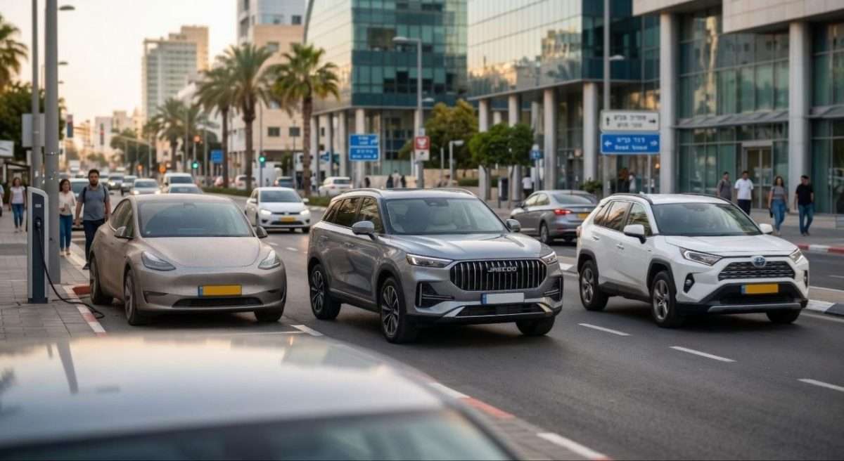 Israel Auto Market 2026: Hybrids Dethrone EVs as Jaecoo Takes the Lead