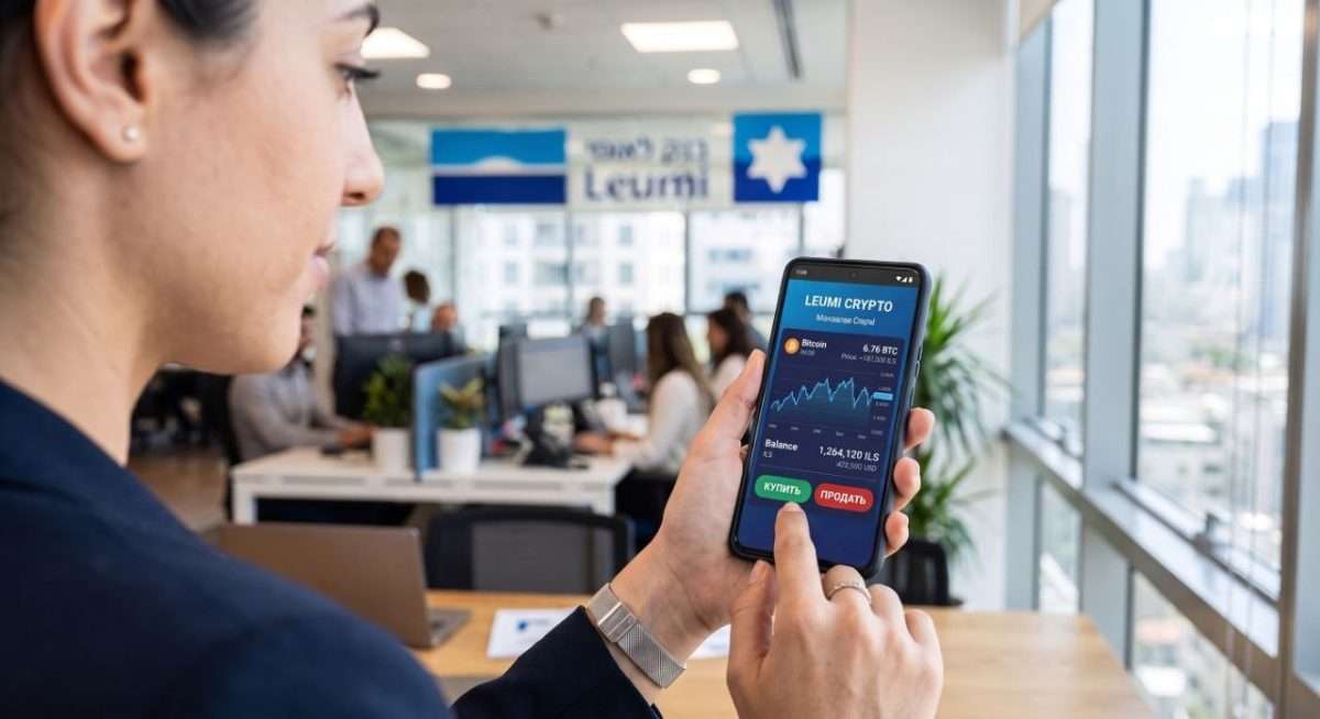 Bank Leumi откроет покупку и продажу Bitcoin, Ethereum и Solana в приложении Leumi Trade в 2027 году