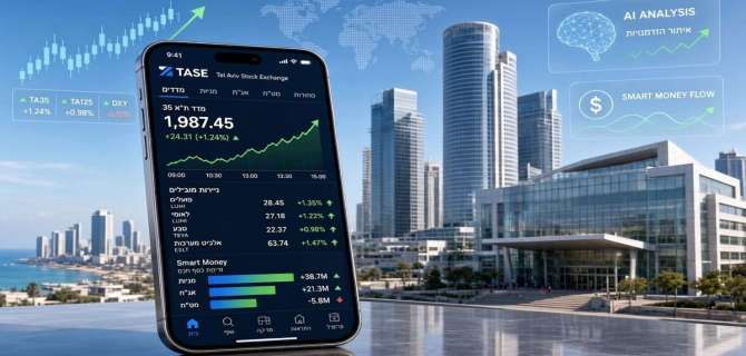 Приложение TASE: биржа добавила торги в реальном времени и ИИ-аналитику